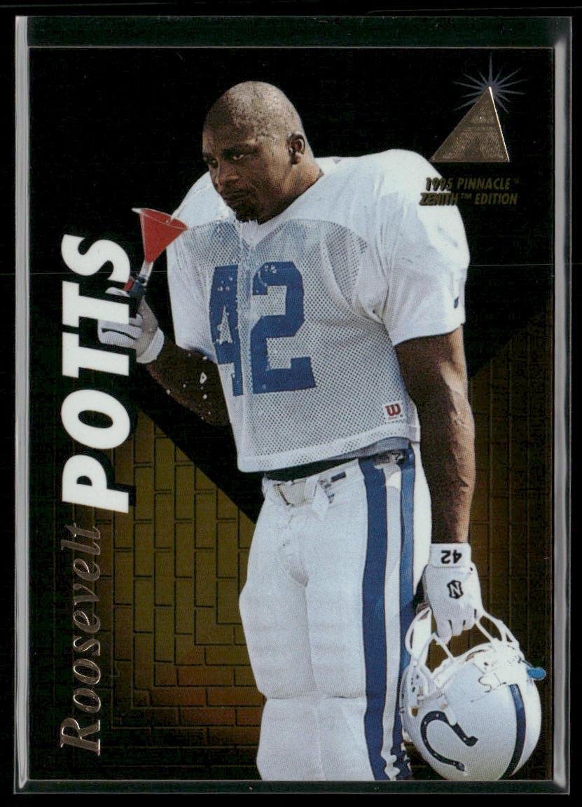 Roosevelt Potts 1995 Zenith #Z59 Indianapolis Colts