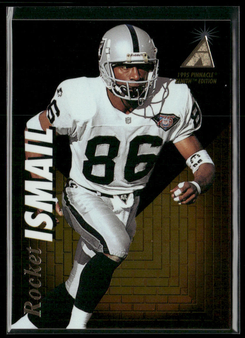 Rocket Ismail 1995 Zenith #Z60 Oakland Raiders