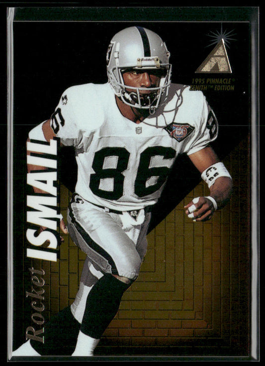 Rocket Ismail 1995 Zenith #Z60 Oakland Raiders