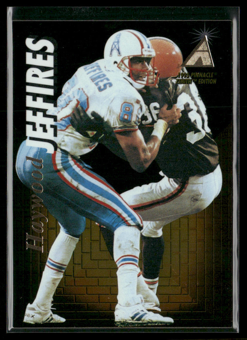 Haywood Jeffires 1995 Zenith #Z63 Houston Oilers
