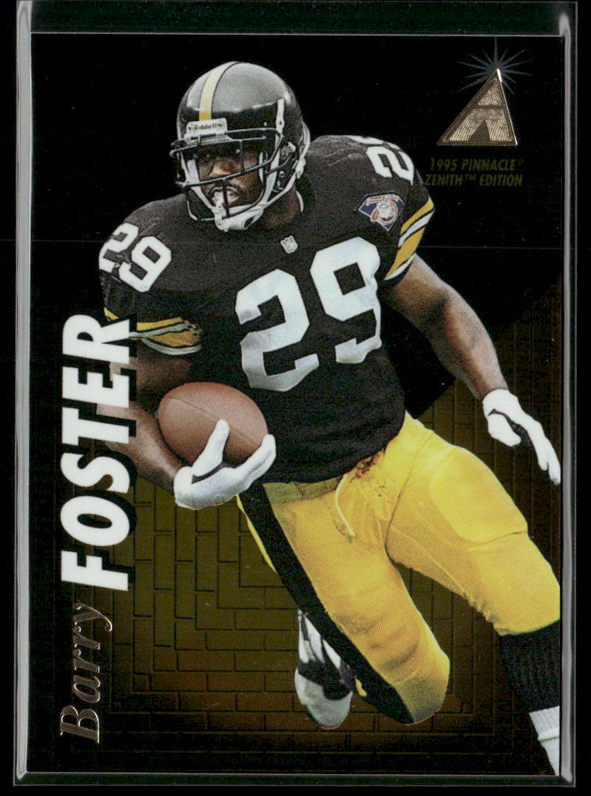 Barry Foster 1995 Zenith #Z64 Pittsburgh Steelers
