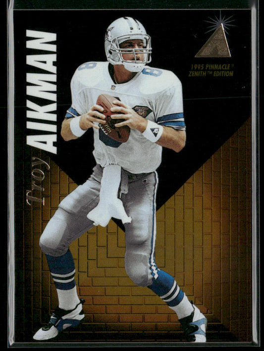 Troy Aikman 1995 Zenith #Z66 Dallas Cowboys