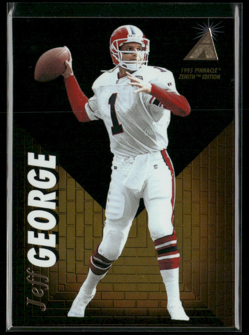 Jeff George 1995 Zenith #Z74 Atlanta Falcons
