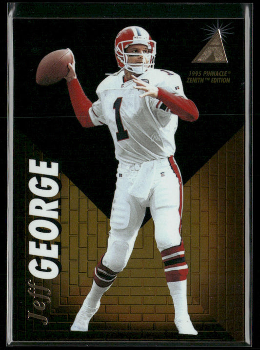 Jeff George 1995 Zenith #Z74 Atlanta Falcons