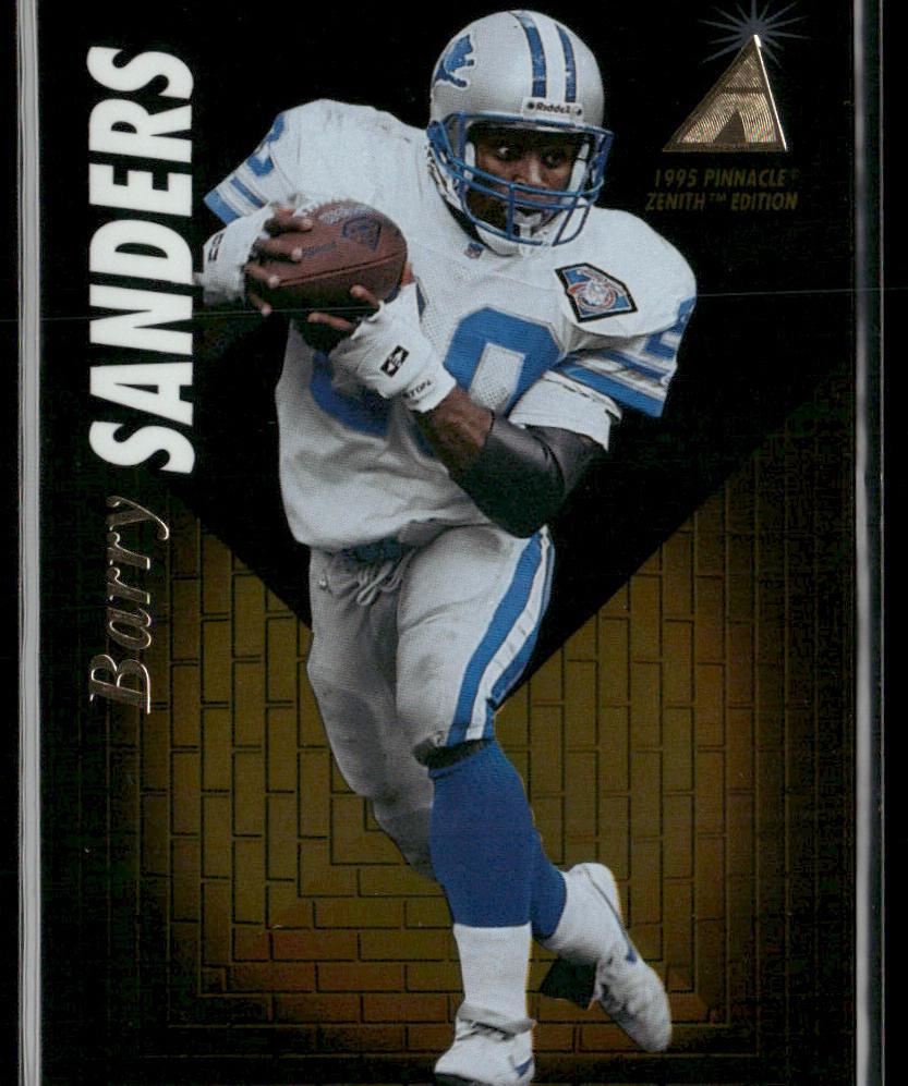 Barry Sanders 1995 Zenith #Z87 Detroit Lions