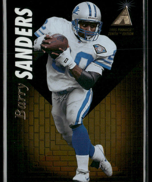 Barry Sanders 1995 Zenith #Z87 Detroit Lions