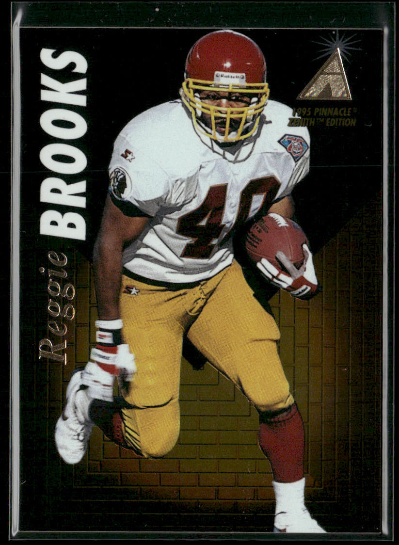 Reggie Brooks 1995 Zenith #Z89 Washington Redskins