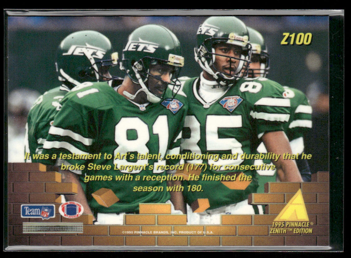 Art Monk 1995 Zenith #Z100 New York Jets