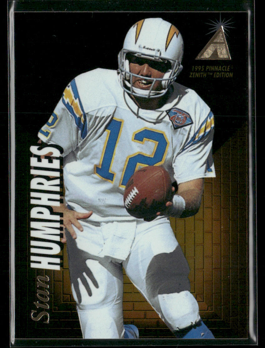 Stan Humphries 1995 Zenith #Z102 San Diego Chargers