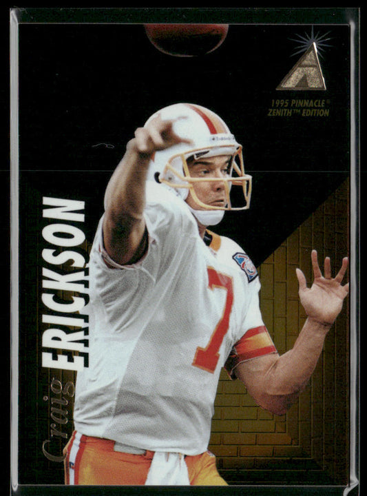 Craig Erickson 1995 Zenith #Z107 Tampa Bay Buccaneers