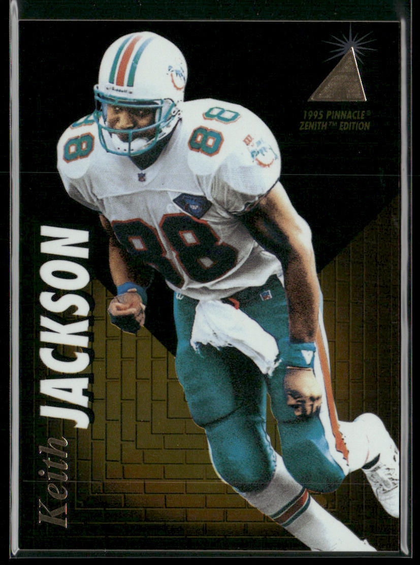 Keith Jackson 1995 Zenith #Z108 Miami Dolphins