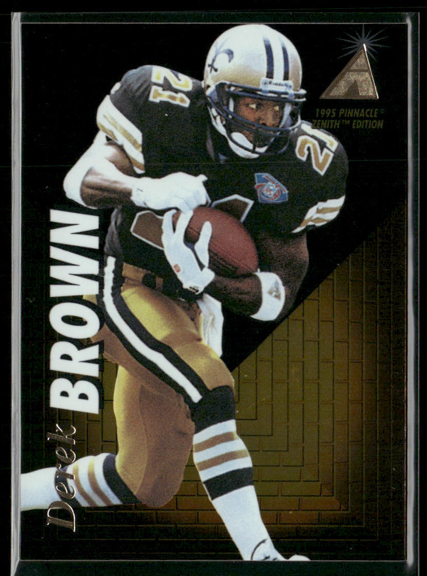 Derek Brown 1995 Zenith #Z118 New Orleans Saints