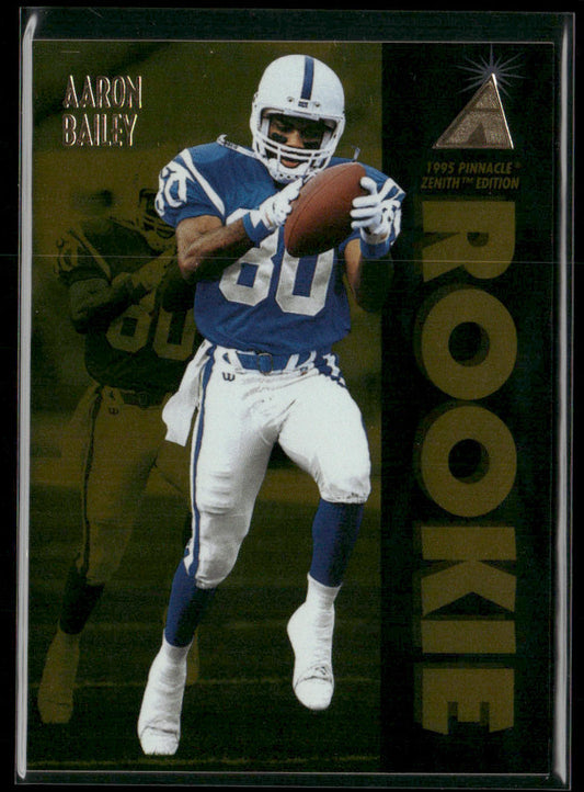 Aaron Bailey 1995 Zenith #Z124 RC Indianapolis Colts