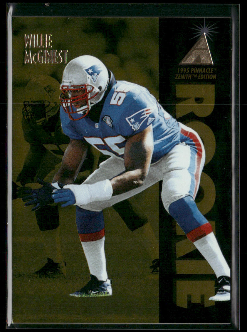 Willie McGinest 1995 Zenith #Z134 New England Patriots