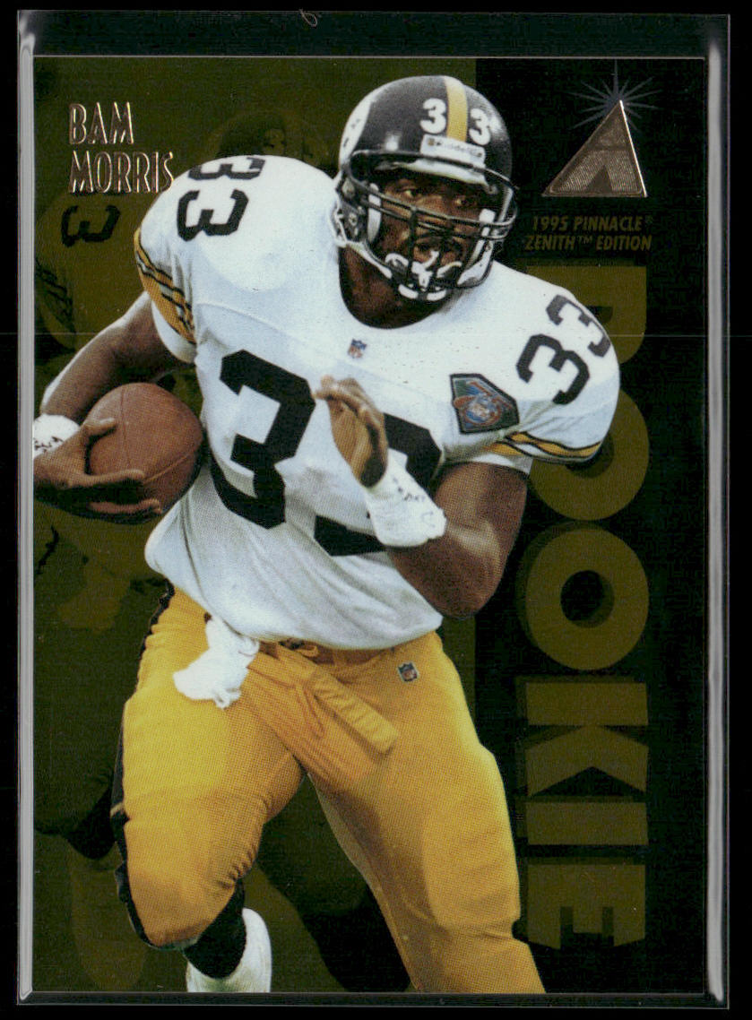 Bam Morris 1995 Zenith #Z136 Pittsburgh Steelers