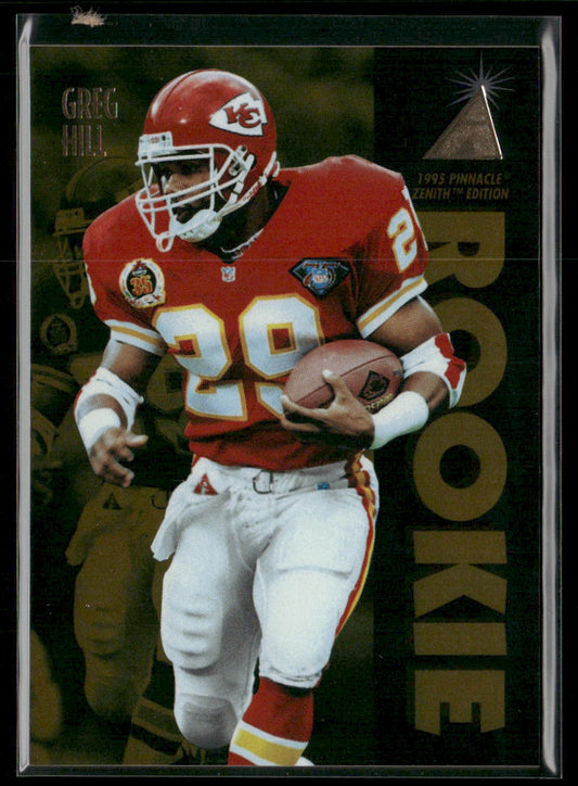 Greg Hill 1995 Zenith #Z141 Kansas City Chiefs