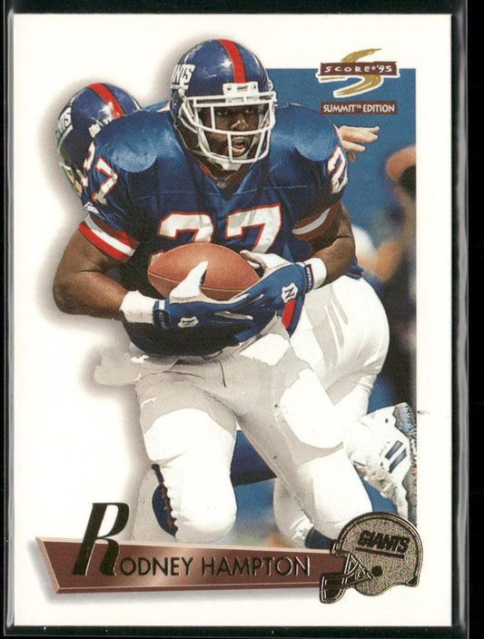 Rodney Hampton 1995 Summit #7 New York Giants