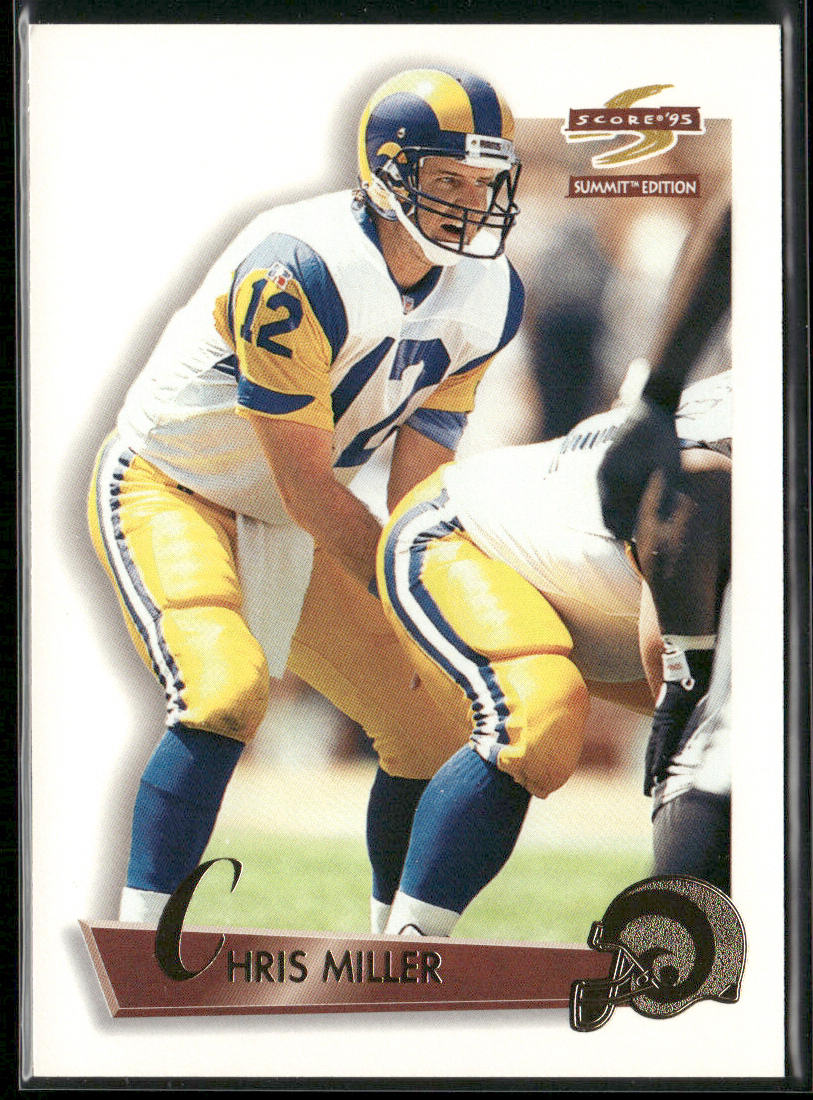 Chris Miller 1995 Summit #18 St. Louis Rams