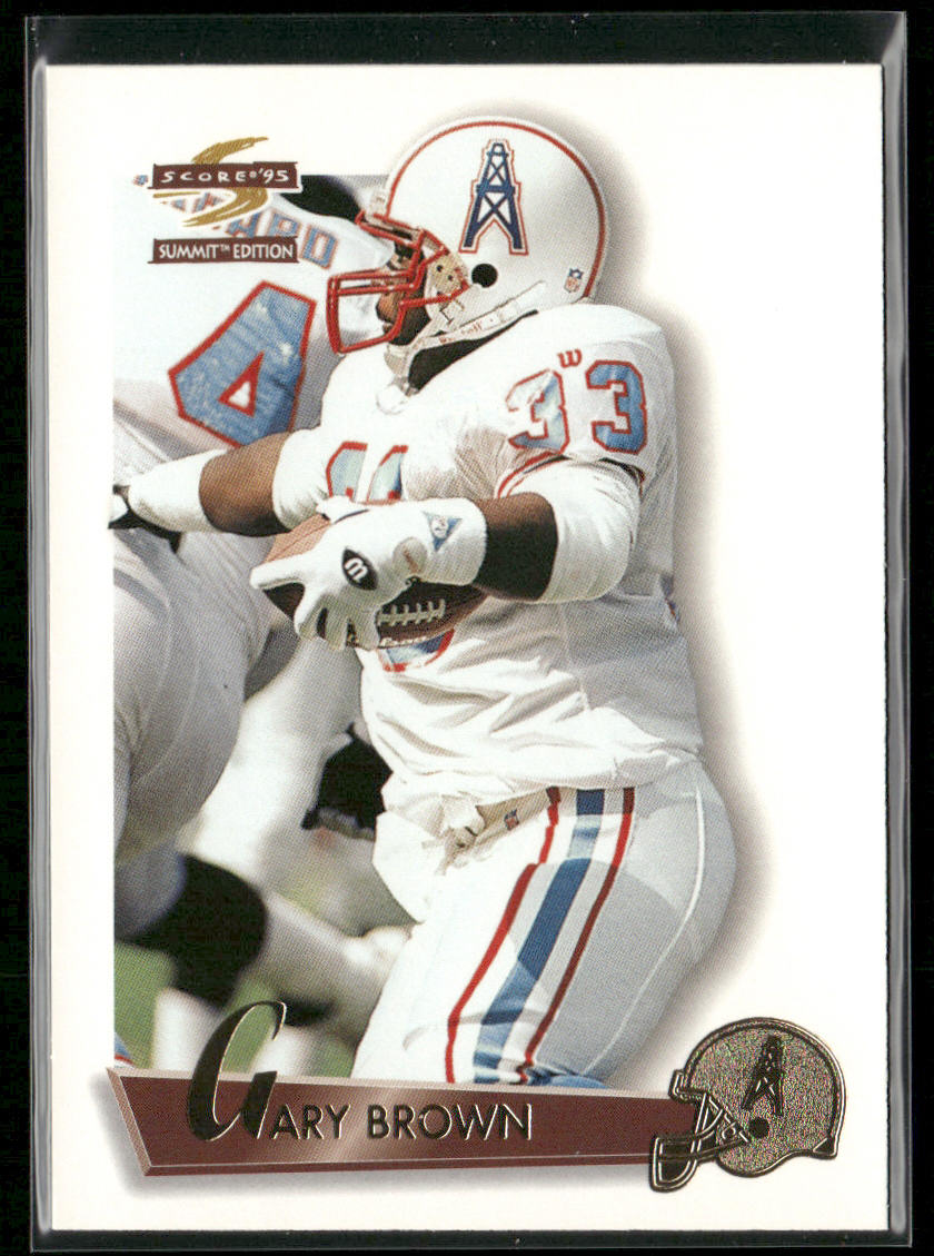 Gary Brown 1995 Summit #23 Houston Oilers
