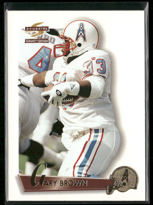 Gary Brown 1995 Summit #23 Houston Oilers