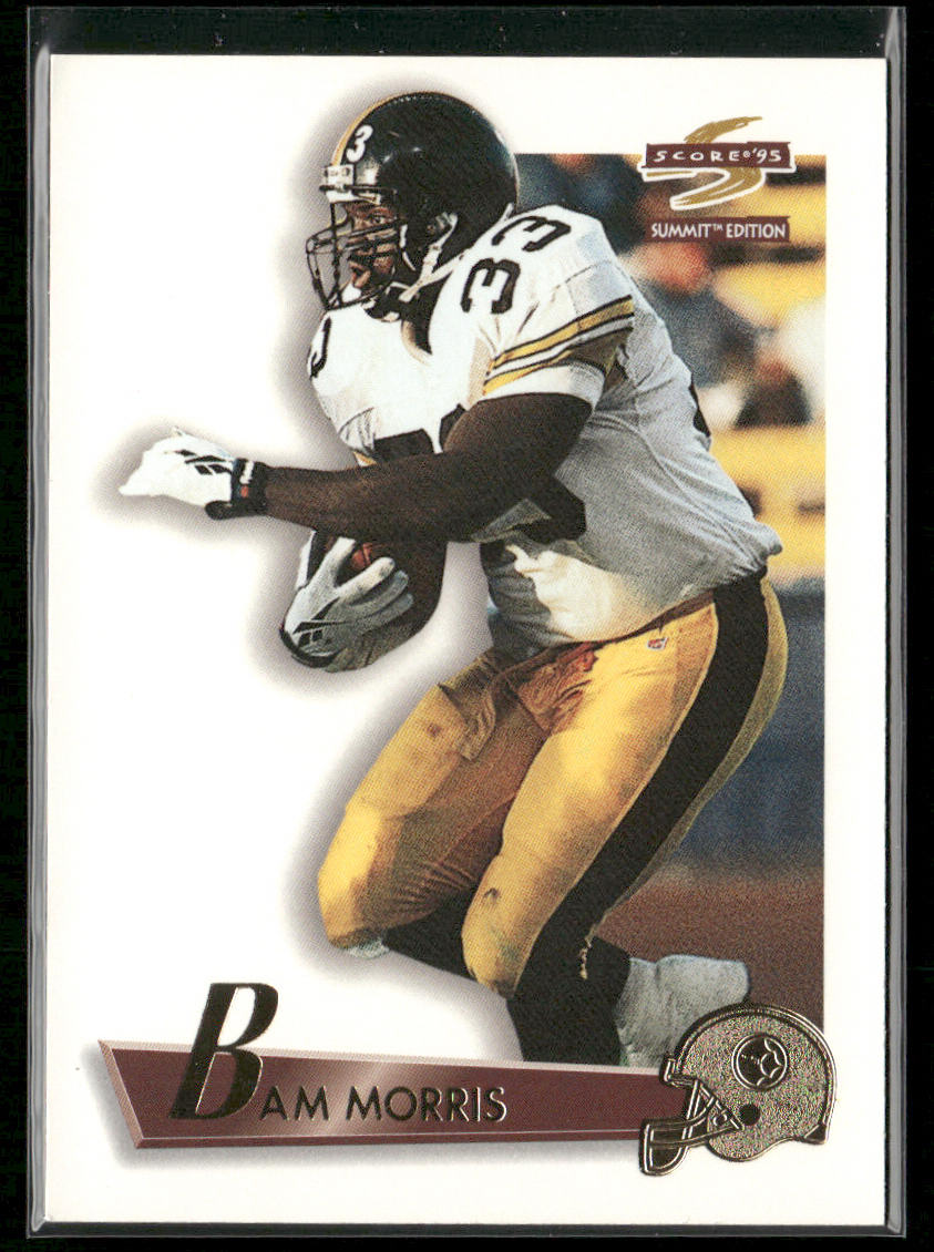 Bam Morris 1995 Summit #24 Pittsburgh Steelers