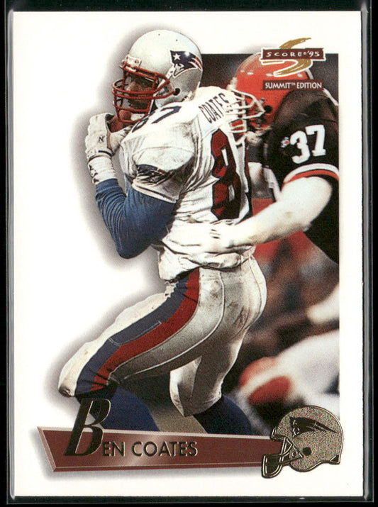 Ben Coates 1995 Summit #30 New England Patriots