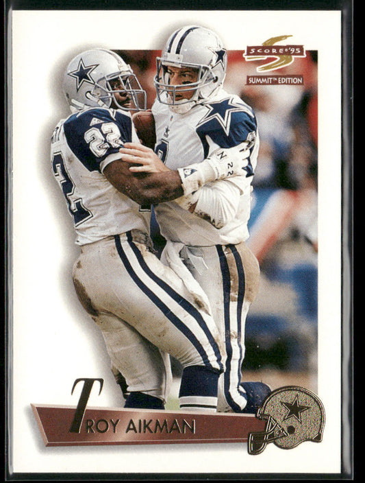 Troy Aikman 1995 Summit #35 Dallas Cowboys