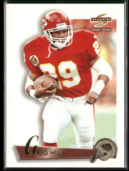 Greg Hill 1995 Summit #36 Kansas City Chiefs