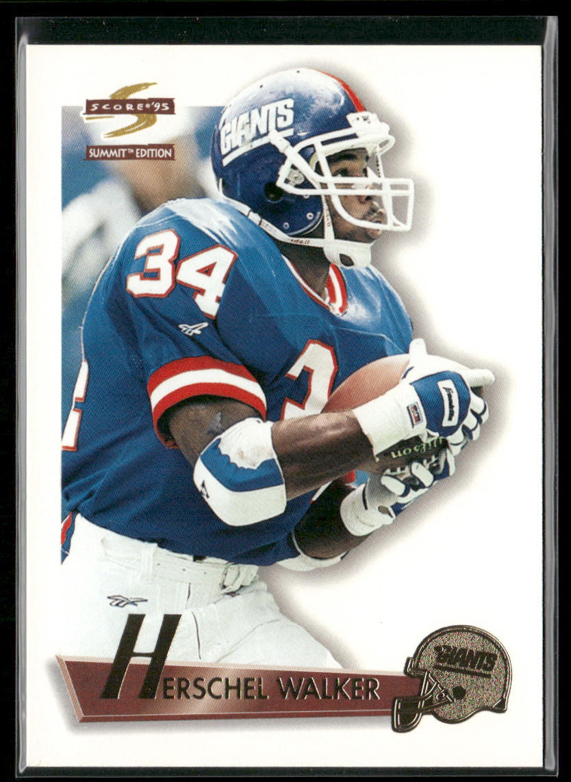 Herschel Walker 1995 Summit #39 New York Giants