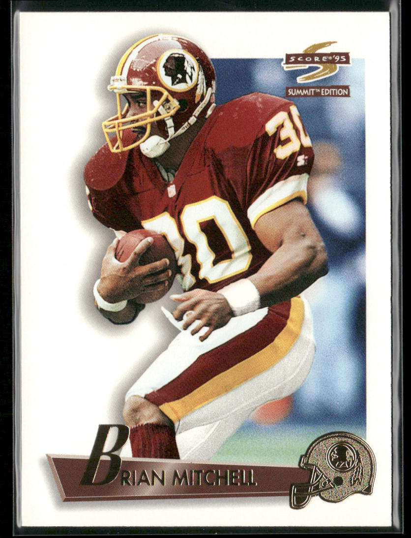 Brian Mitchell 1995 Summit #45 Washington Redskins