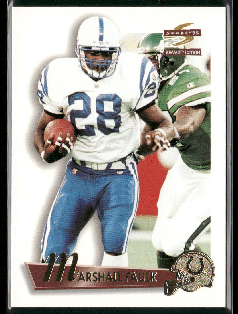 Marshall Faulk 1995 Summit #50 Indianapolis Colts