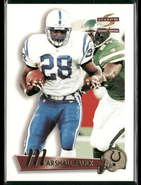 Marshall Faulk 1995 Summit #50 Indianapolis Colts