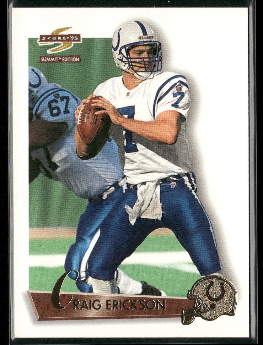 Craig Erickson 1995 Summit #62 Indianapolis Colts
