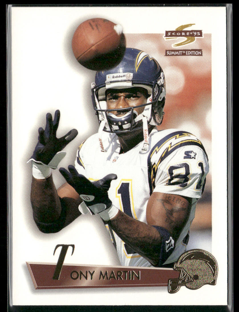 Tony Martin 1995 Summit #63 San Diego Chargers