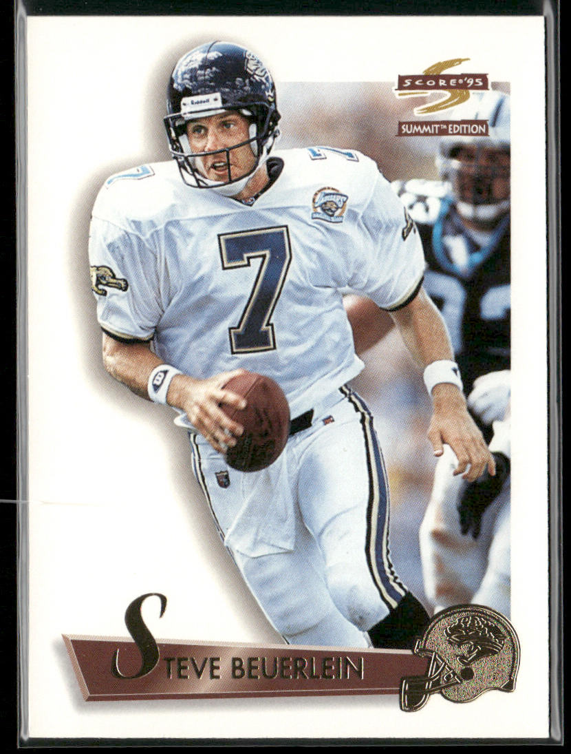 Steve Beuerlein 1995 Summit #75 Jacksonville Jaguars