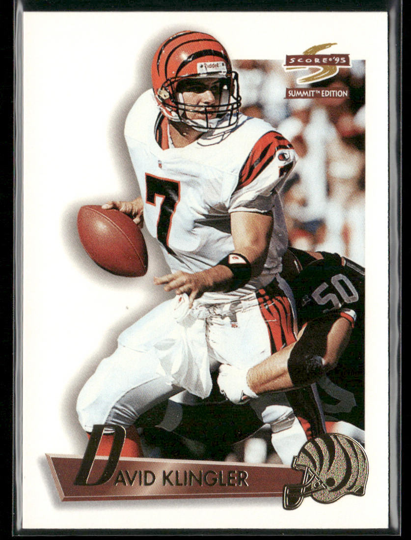 David Klingler 1995 Summit #86 Cincinnati Bengals