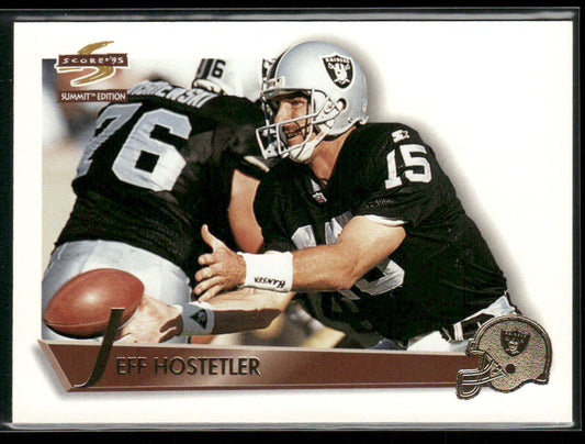 Jeff Hostetler 1995 Summit #93 Oakland Raiders
