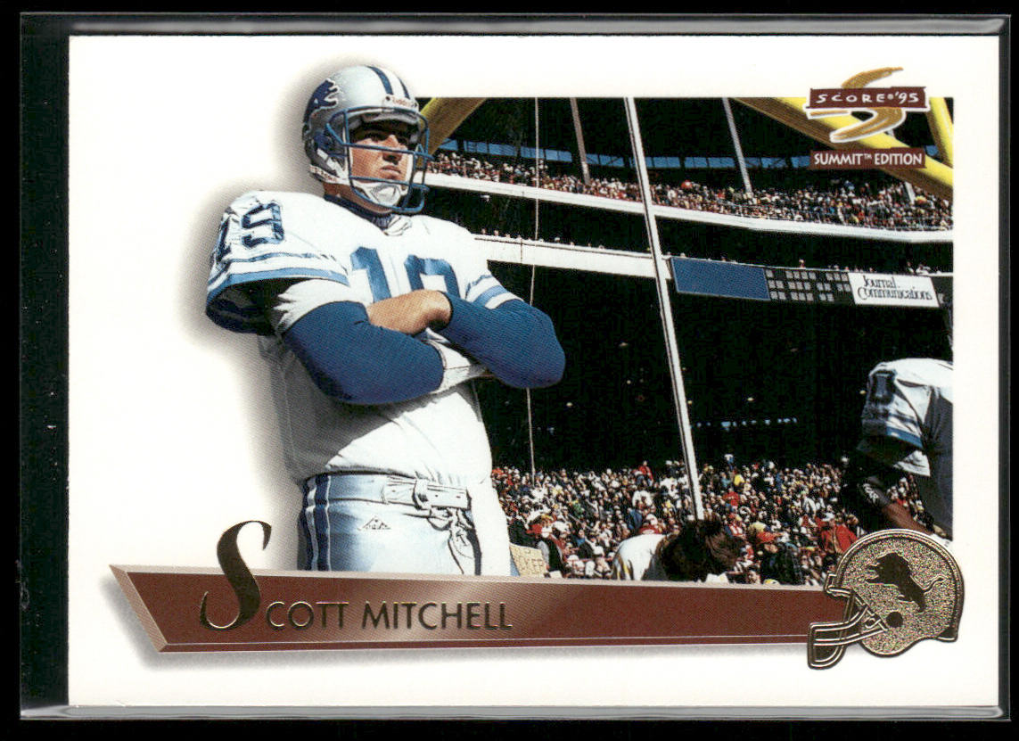 Scott Mitchell 1995 Summit #102 Detroit Lions