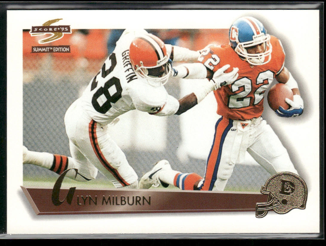 Glyn Milburn 1995 Summit #105 Denver Broncos