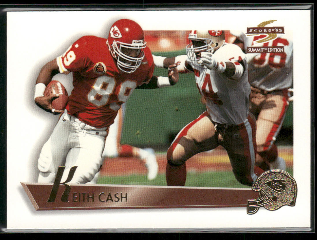 Keith Cash 1995 Summit #108 Kansas City Chiefs