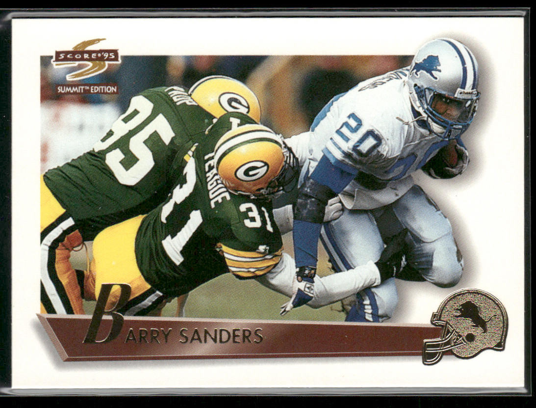 Barry Sanders 1995 Summit #110 Detroit Lions