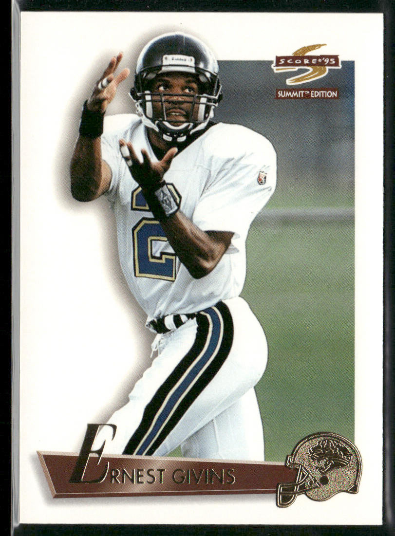 Ernest Givins 1995 Summit #111 Jacksonville Jaguars