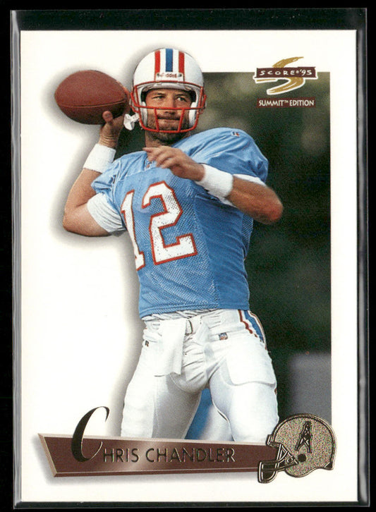 Chris Chandler 1995 Summit #114 Houston Oilers