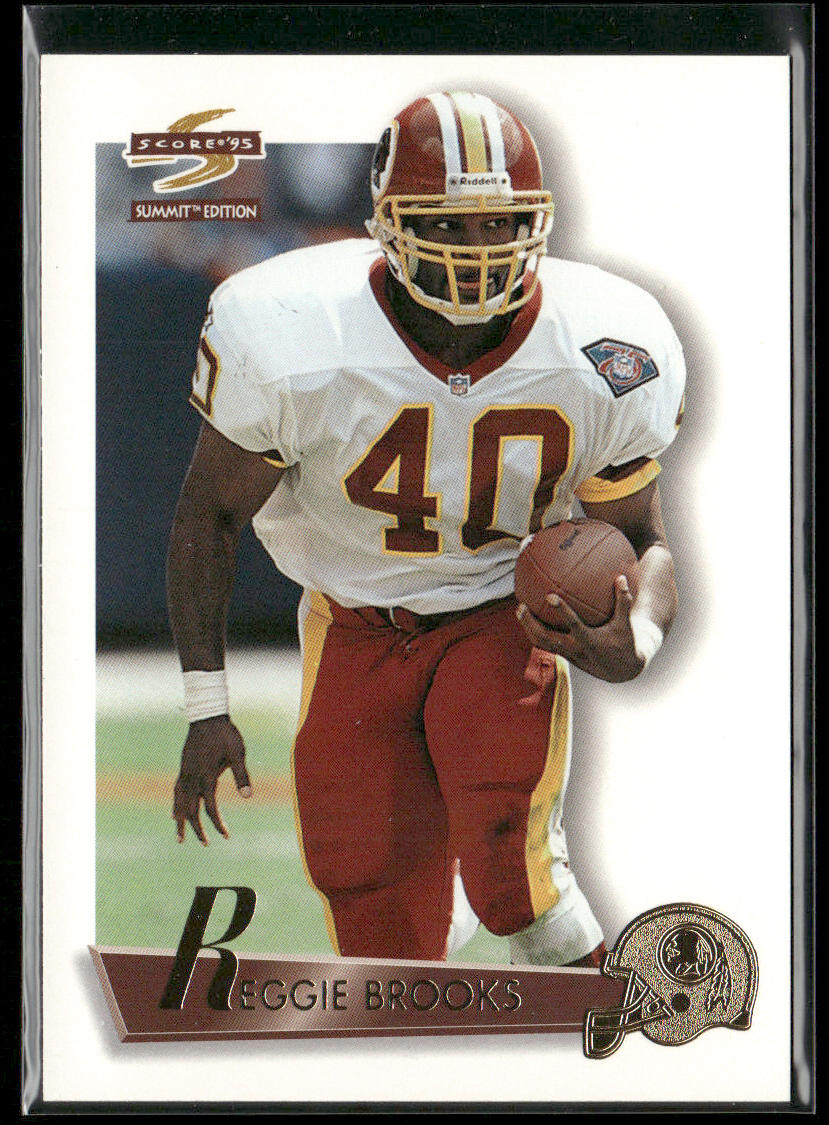 Reggie Brooks 1995 Summit #119 Washington Redskins