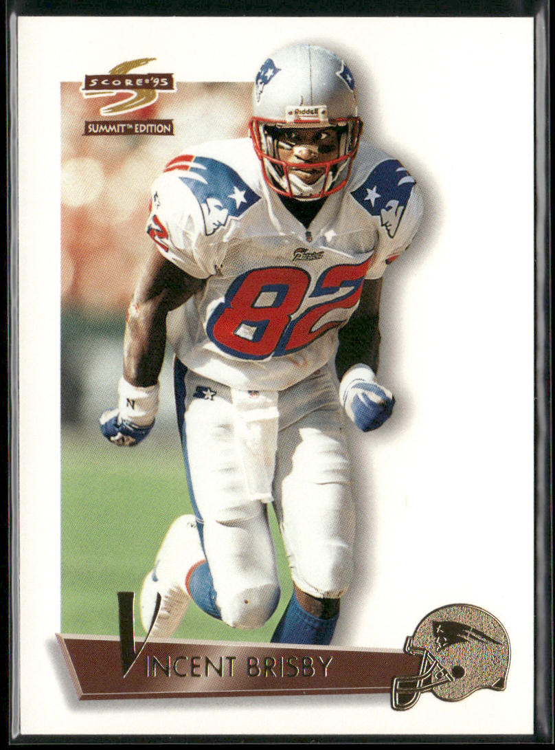 Vincent Brisby 1995 Summit #129 New England Patriots