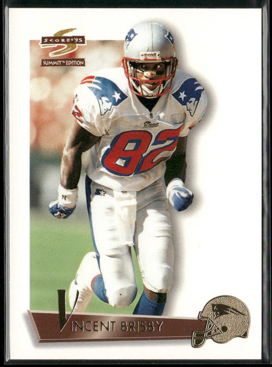 Vincent Brisby 1995 Summit #129 New England Patriots