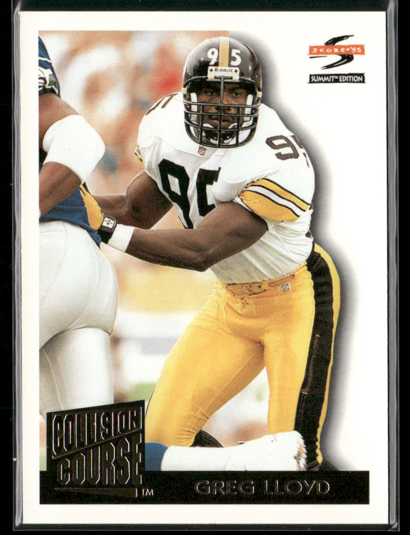 Greg Lloyd 1995 Summit #141 Pittsburgh Steelers