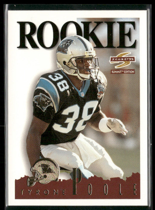 Tyrone Poole 1995 Summit #149 RC Carolina Panthers