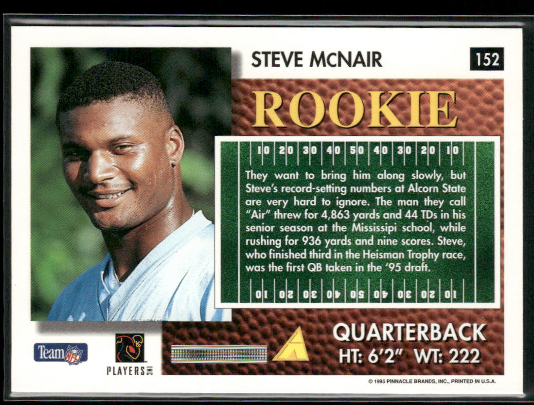 Steve McNair 1995 Summit #152 RC Houston Oilers