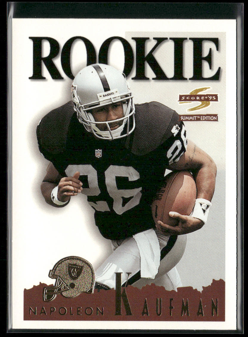 Napoleon Kaufman 1995 Summit #153 RC Oakland Raiders